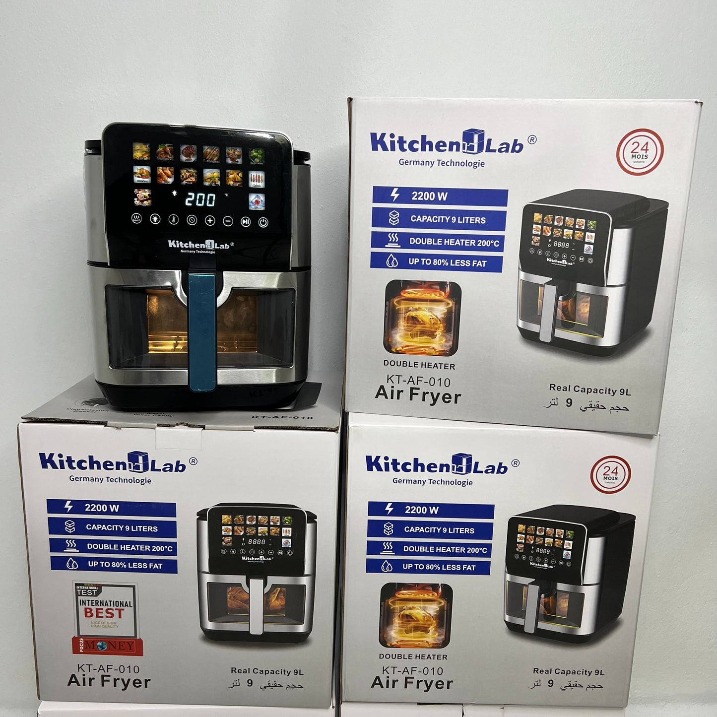 Air Fryer 9L Double Resistance