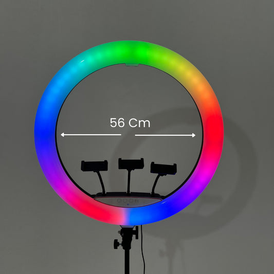 Ring Light RGB 56 Cm+Tripod 210 Cm